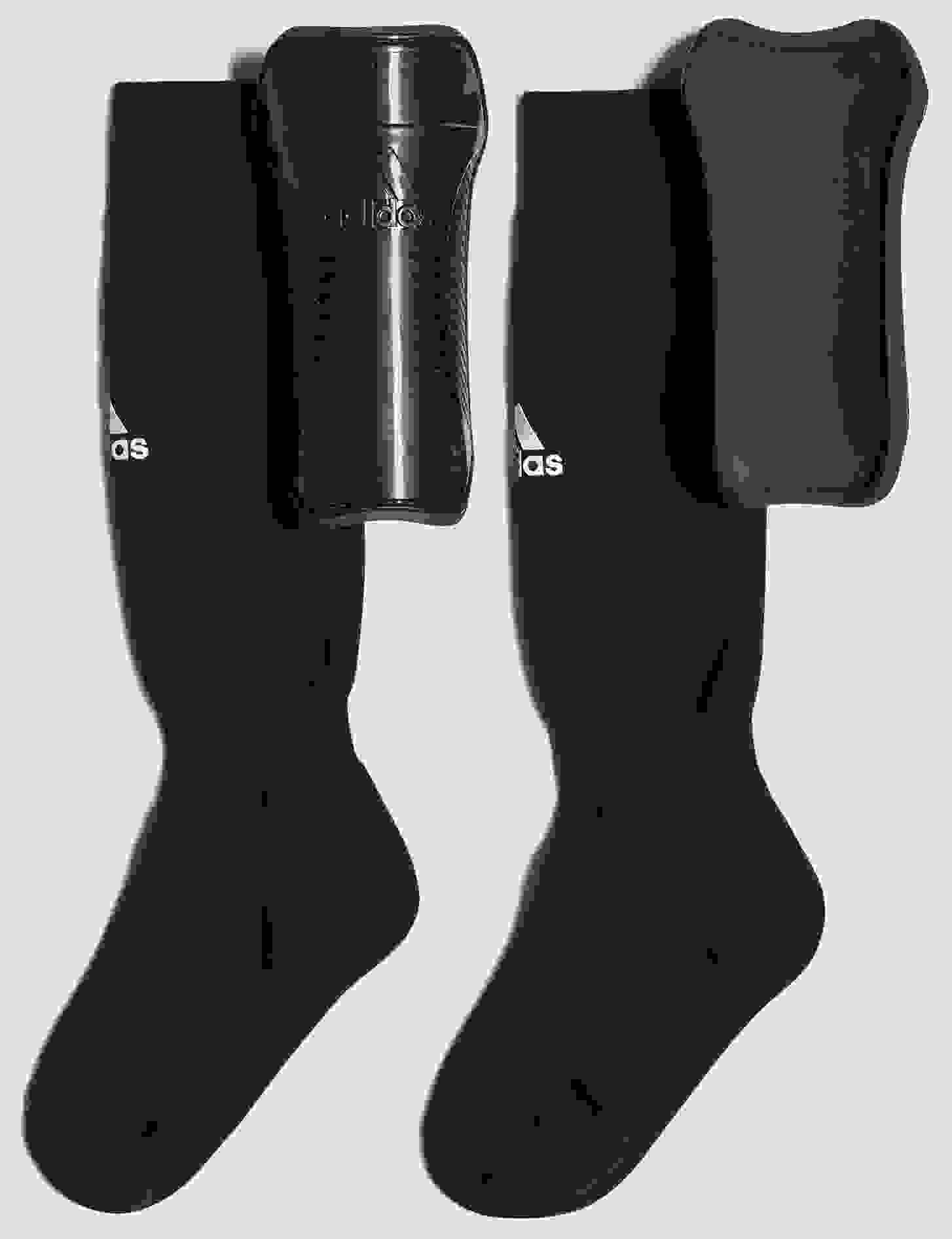 adidas Youth Black Sock Guard